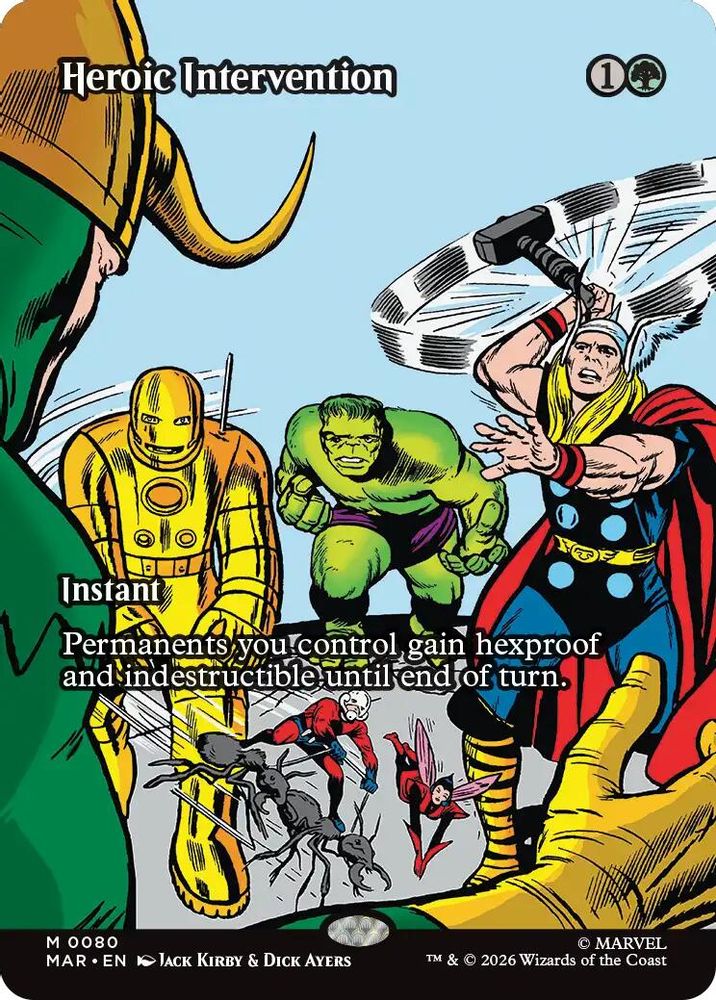 Heroic Intervention (0080) (Borderless) · 80 · MAR · Non-foil