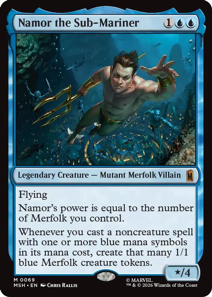 Namor the Sub-Mariner · 69 · Marvel Super Heroes · Non-foil
