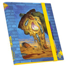 Ultimate Guard18-Pocket FlexXFolio 360 Portfolio: Teenage Mutant Ninja Turtles - Island - Blue zippered portfolio with Teenage Mutant Ninja Turtles slime artwork and yellow elastic band closure.