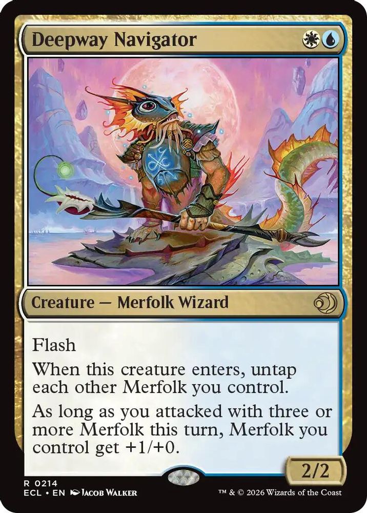 Deepway Navigator · 214 · Lorwyn Eclipsed · Non-foil