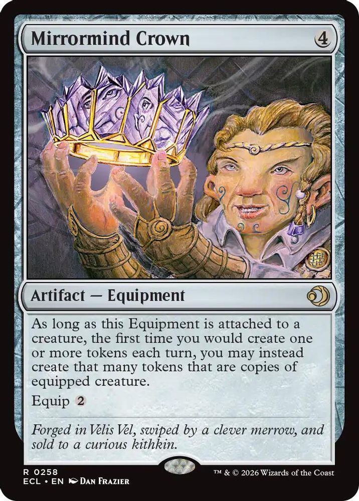 Mirrormind Crown · 258 · Lorwyn Eclipsed · Foil