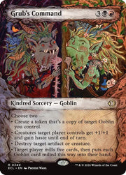 Grub's Command (Showcase) · 340 · Lorwyn Eclipsed · Non-foil