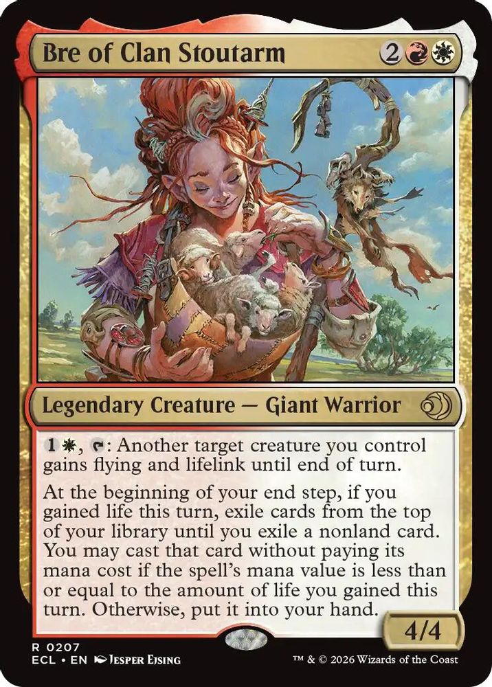 Bre of Clan Stoutarm · 207 · Lorwyn Eclipsed · Non-foil