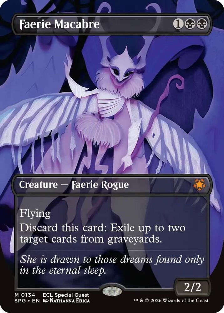 Faerie Macabre (Borderless) · 134 · Special Guests · Non-foil