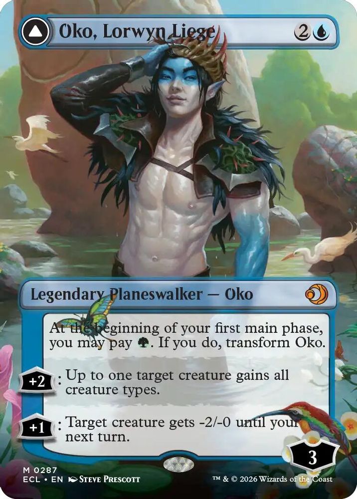 Oko, Lorwyn Liege (Borderless) · 287 · Lorwyn Eclipsed · Non-foil