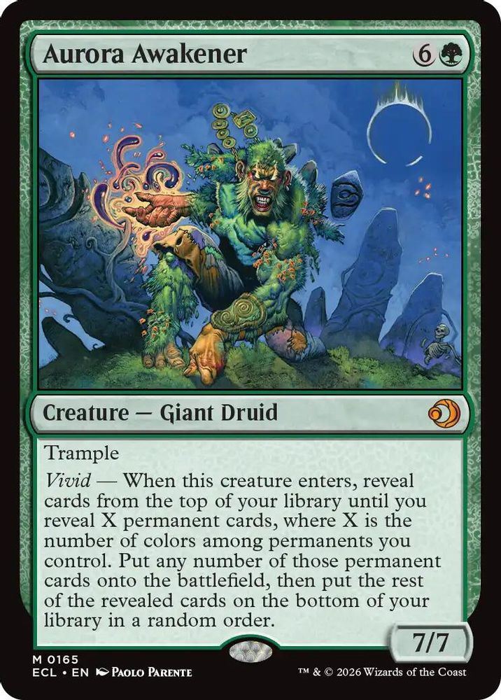 Aurora Awakener · 165 · Lorwyn Eclipsed · Non-foil