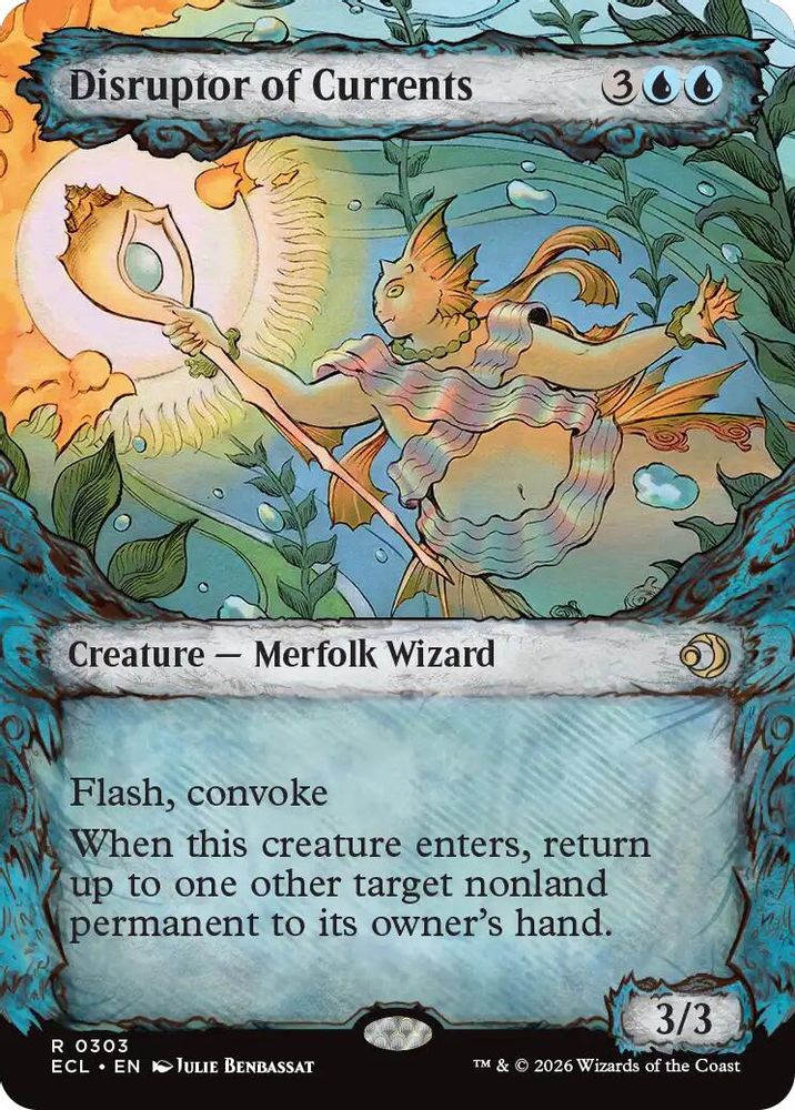 Disruptor of Currents (Showcase) · 303 · Lorwyn Eclipsed · Non-foil