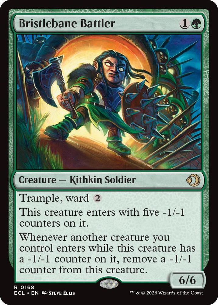 Bristlebane Battler · 168 · Lorwyn Eclipsed · Non-foil