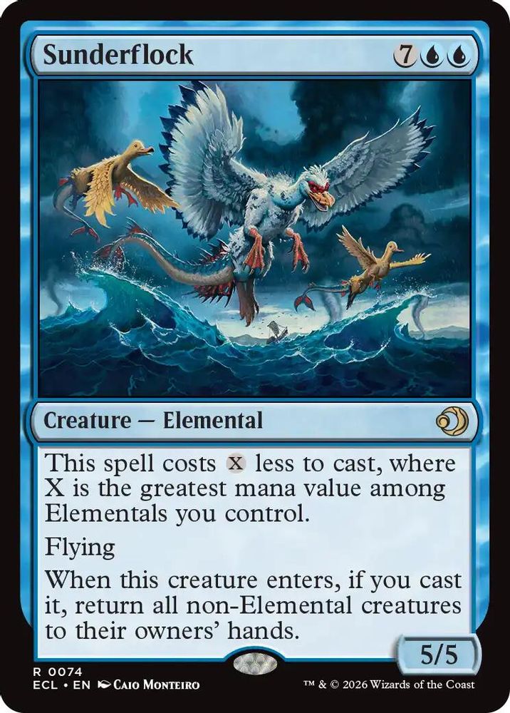 Sunderflock · 74 · Lorwyn Eclipsed · Non-foil