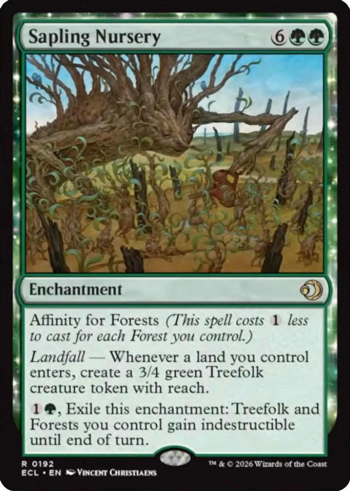 Sapling Nursery · 192 · Lorwyn Eclipsed · Non-foil