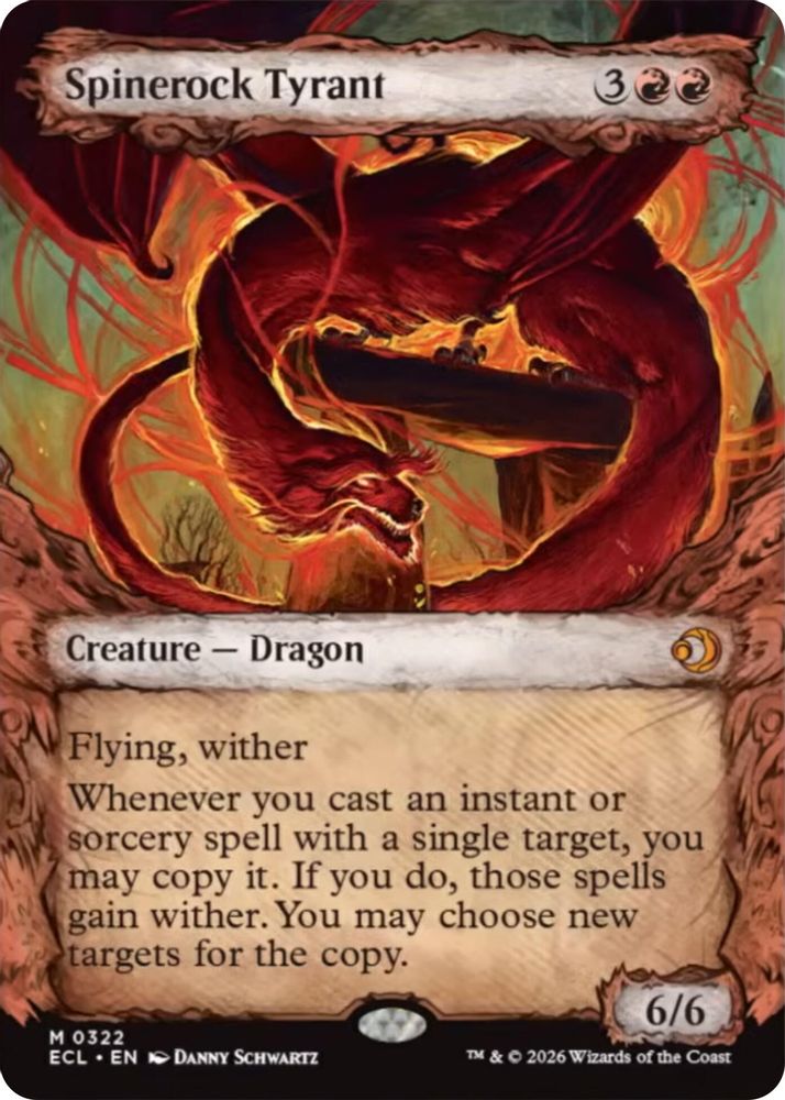 Spinerock Tyrant (0322) (Showcase) · 322 · Lorwyn Eclipsed · Non-foil