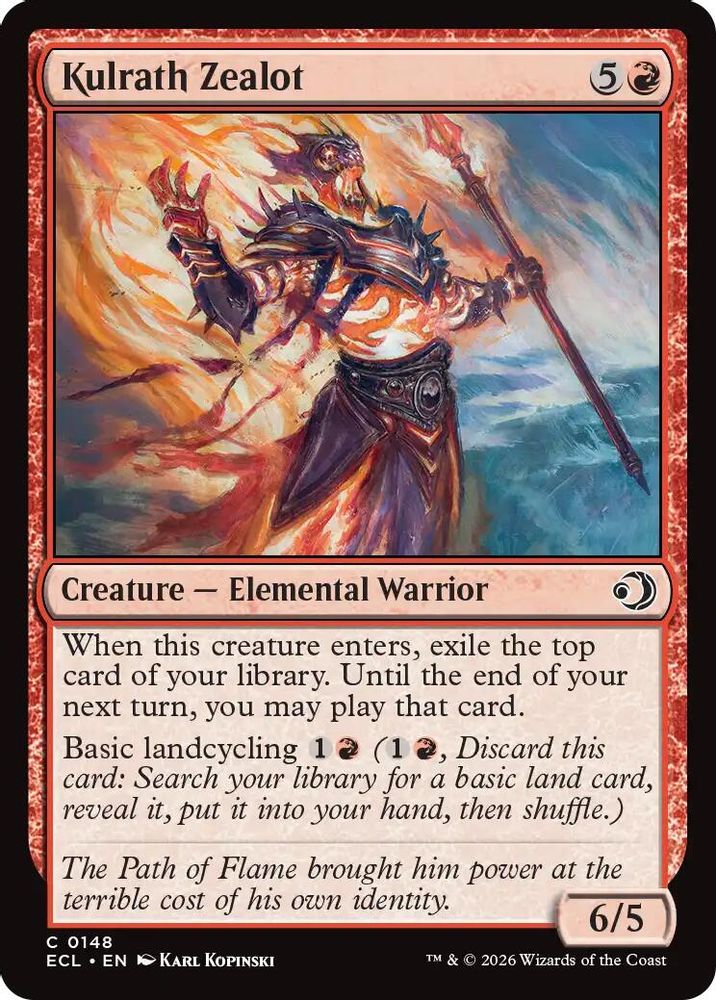 Kulrath Zealot · 148 · Lorwyn Eclipsed · Non-foil