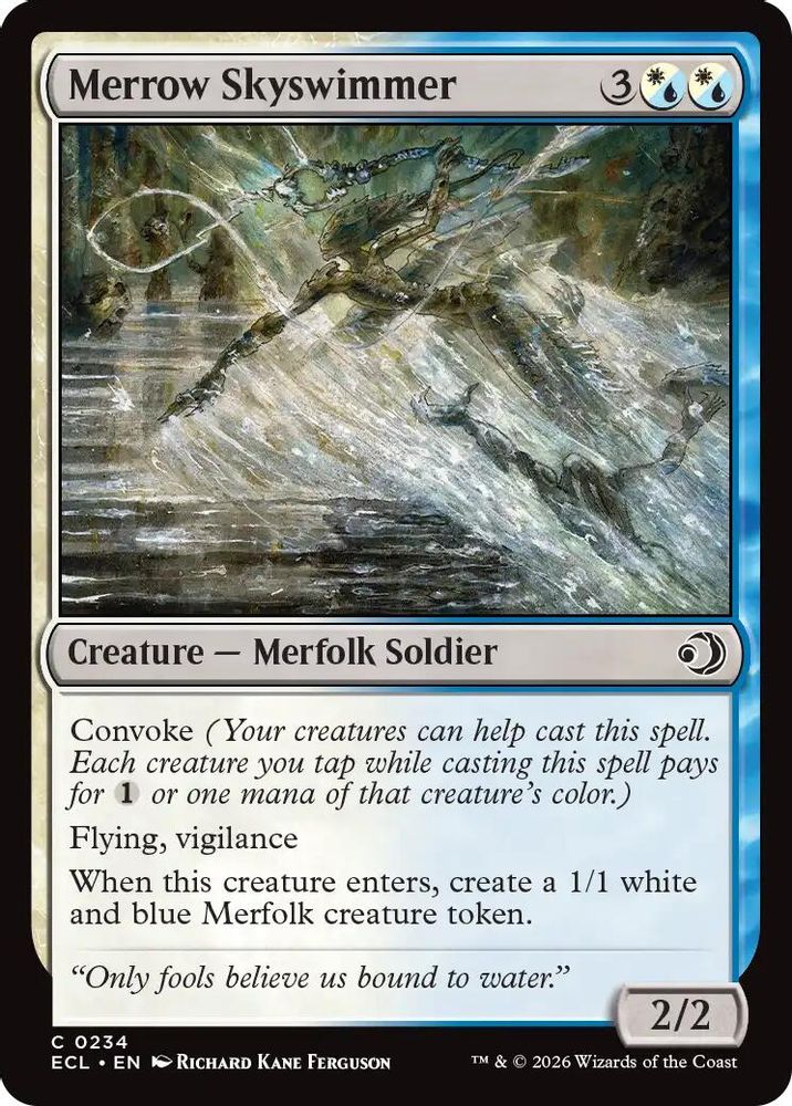 Merrow Skyswimmer · 234 · Lorwyn Eclipsed · Foil