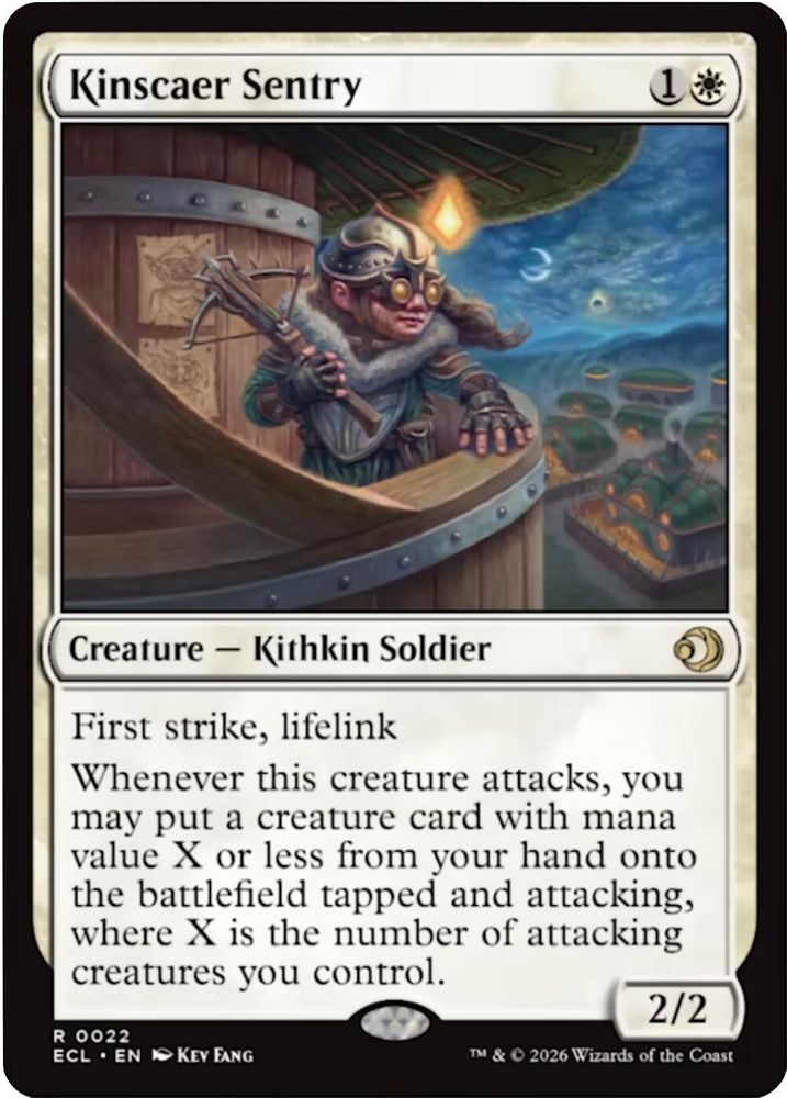 Kinscaer Sentry · 22 · Lorwyn Eclipsed · Non-foil