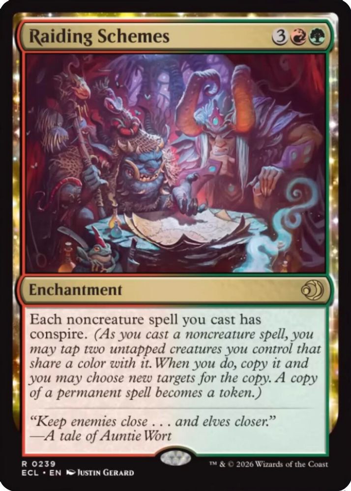 Raiding Schemes · 239 · Lorwyn Eclipsed · Non-foil