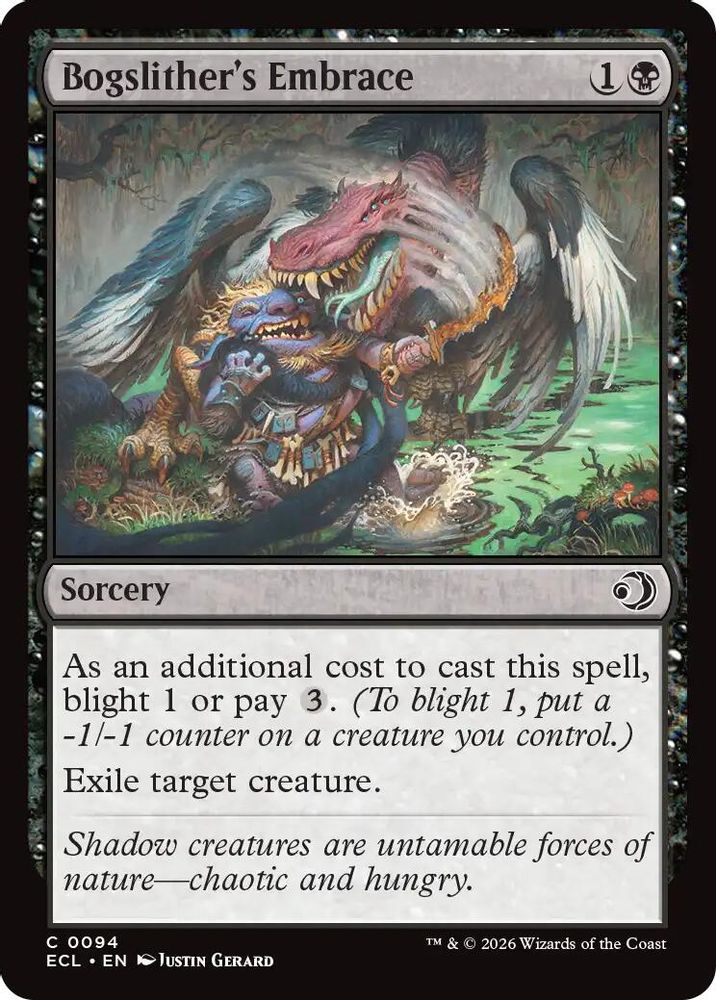 Bogslither's Embrace · 94 · Lorwyn Eclipsed · Foil