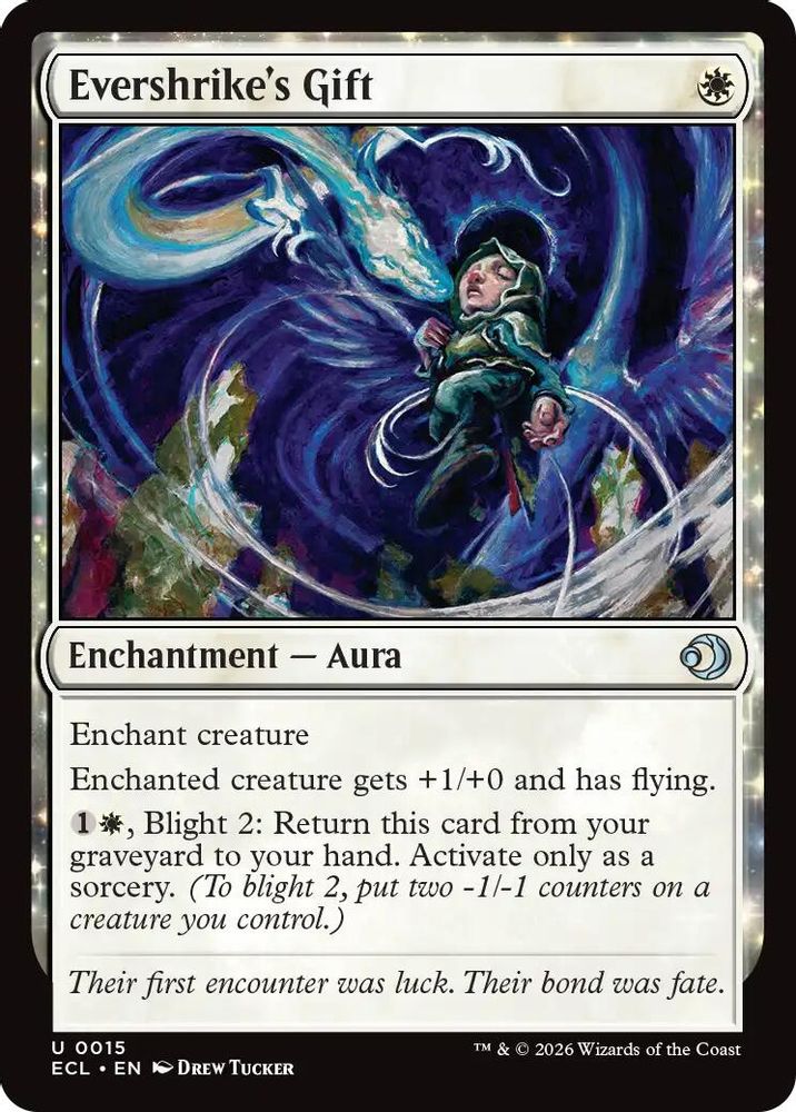 Evershrike's Gift · 15 · Lorwyn Eclipsed · Non-foil