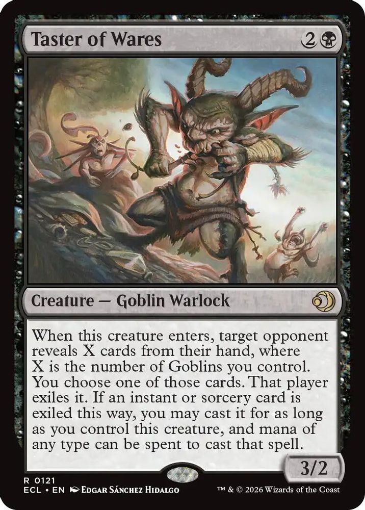 Taster of Wares · 121 · Lorwyn Eclipsed · Non-foil