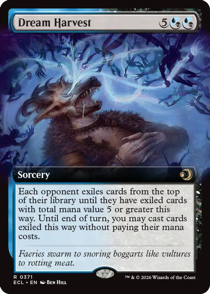 Dream Harvest (Extended Art) · 371 · Lorwyn Eclipsed · Non-foil