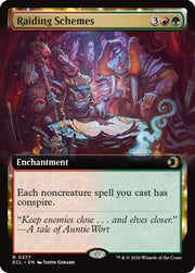 Raiding Schemes (Extended Art) · 377 · Lorwyn Eclipsed · Foil