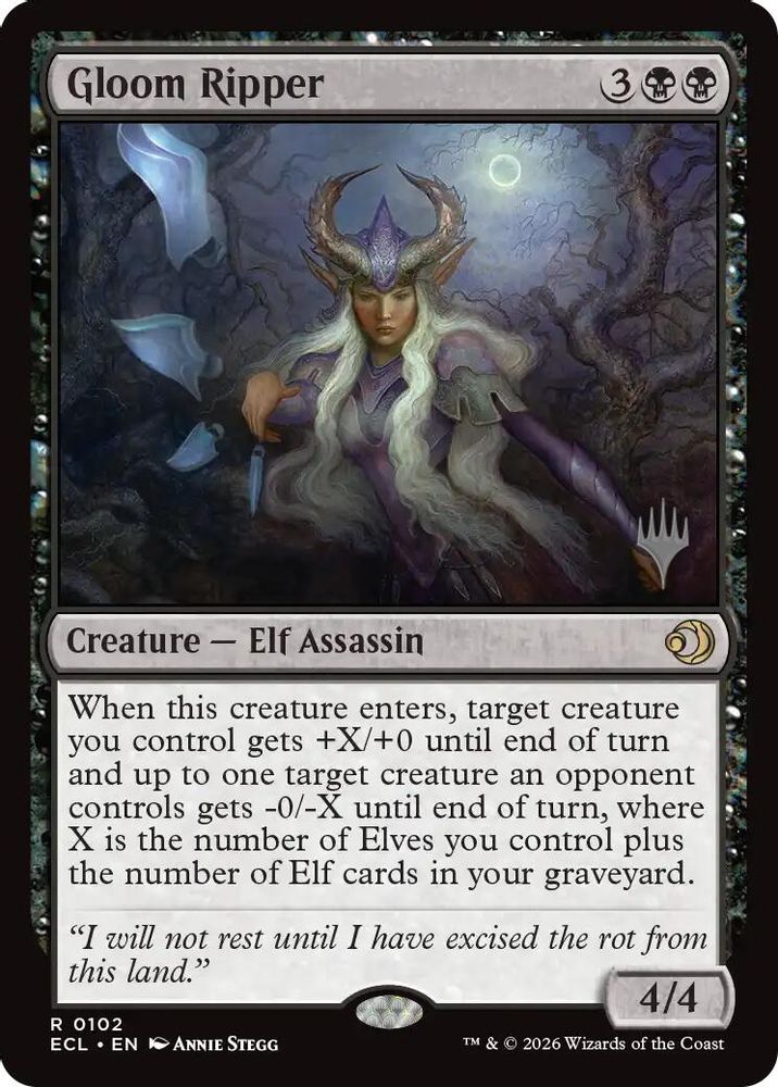 Gloom Ripper · 102 · PMH3 · Foil
