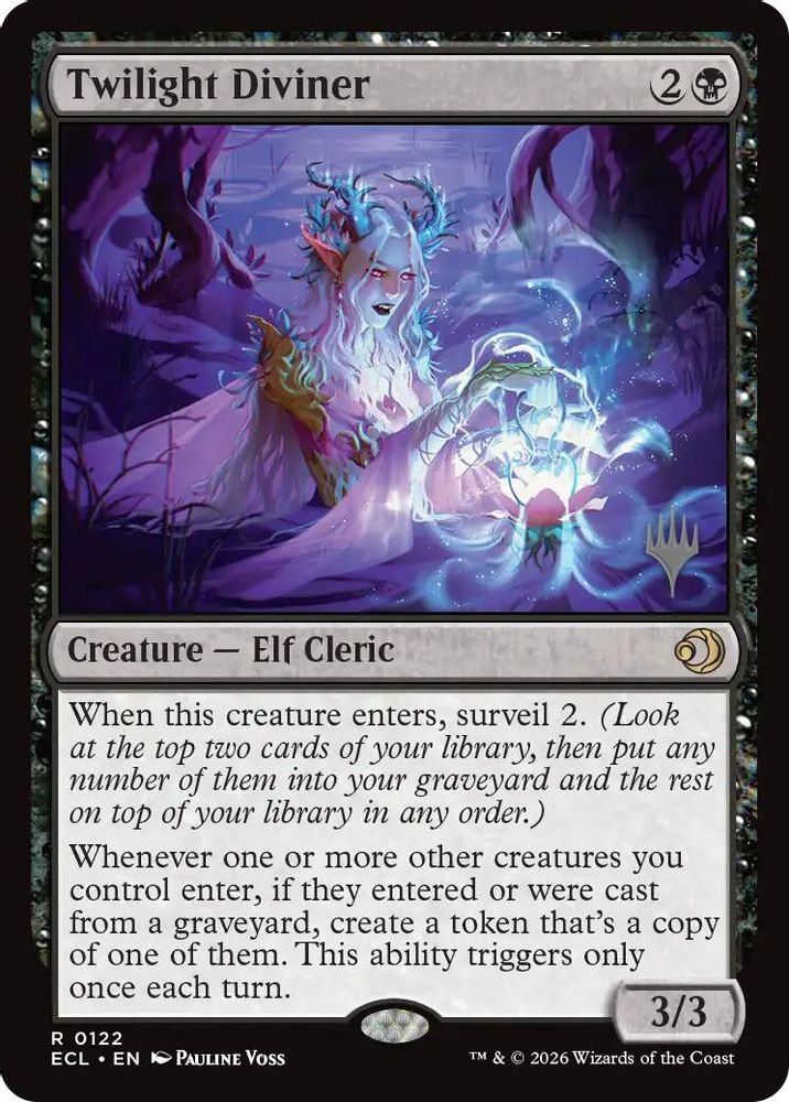 Twilight Diviner · 122 · Promo Pack: Lorwyn Eclipsed · Non-foil