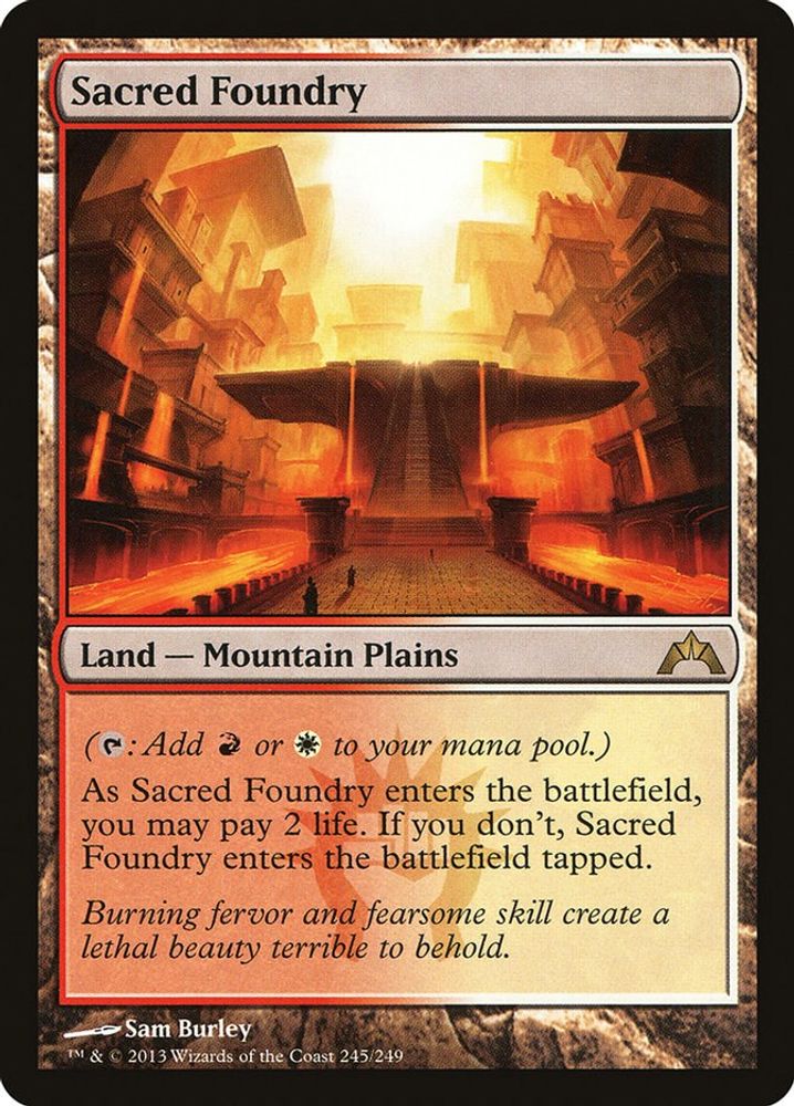 Sacred Foundry · 245 · GTC · Non-foil