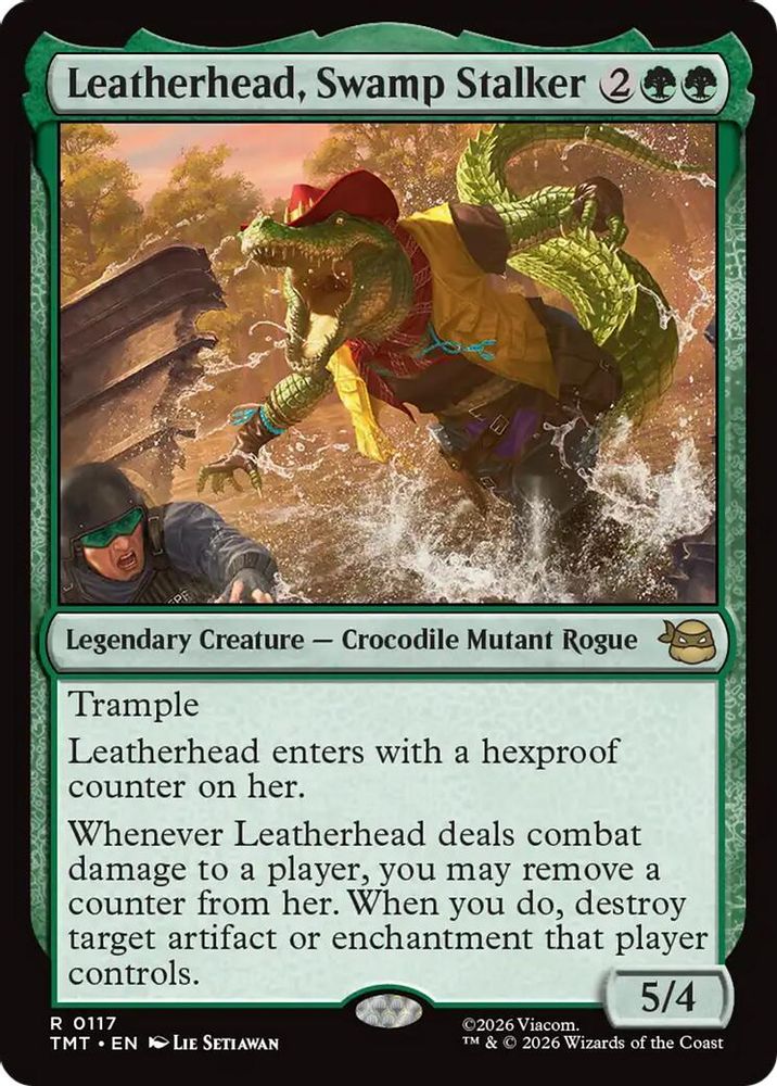 Leatherhead, Swamp Stalker · 117 · Teenage Mutant Ninja Turtles · Non-foil