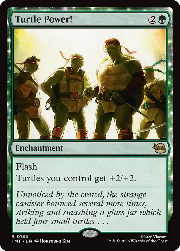 Turtle Power! · 135 · Teenage Mutant Ninja Turtles · Non-foil