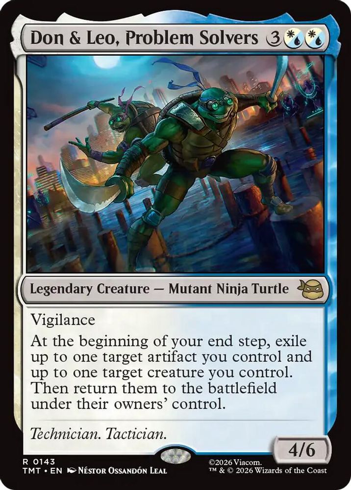 Don & Leo, Problem Solvers · 143 · Teenage Mutant Ninja Turtles · Non-foil