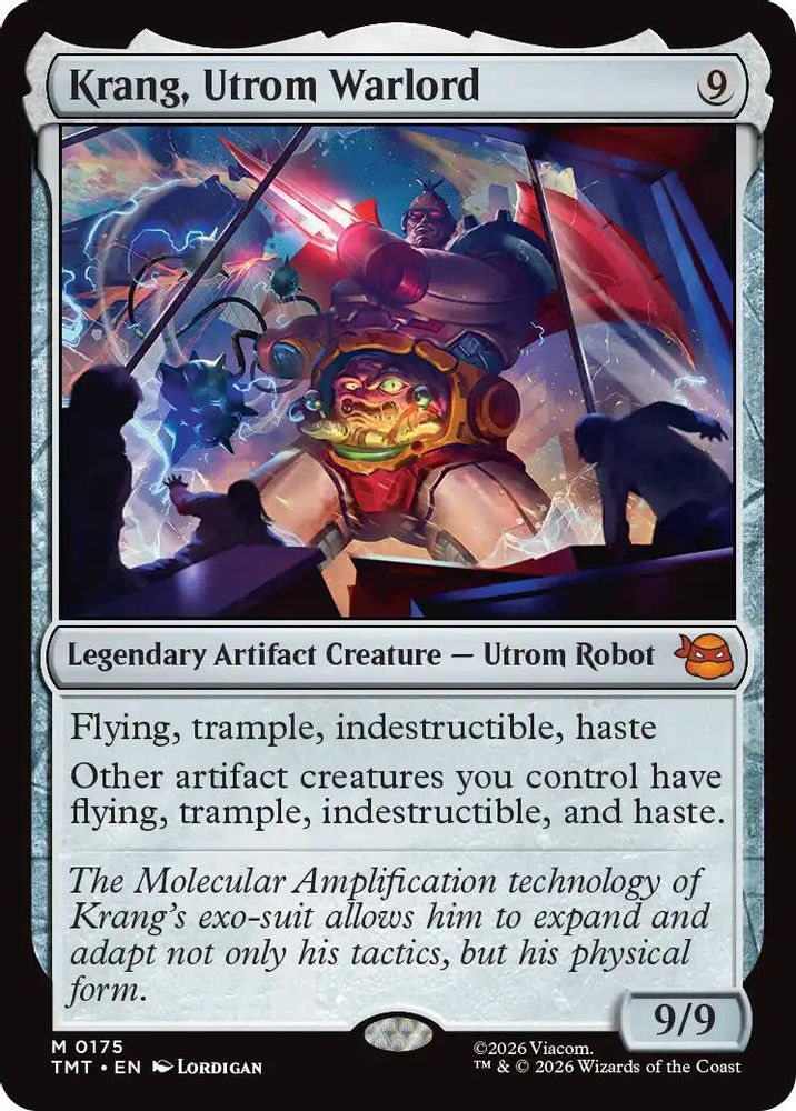 Krang, Utrom Warlord · 175 · Teenage Mutant Ninja Turtles · Non-foil
