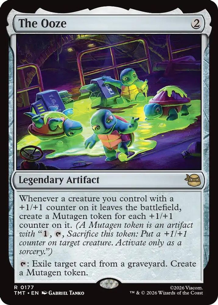 The Ooze · 177 · Teenage Mutant Ninja Turtles · Non-foil