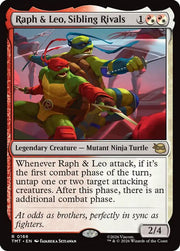 Raph & Leo, Sibling Rivals · 166 · Teenage Mutant Ninja Turtles · Foil