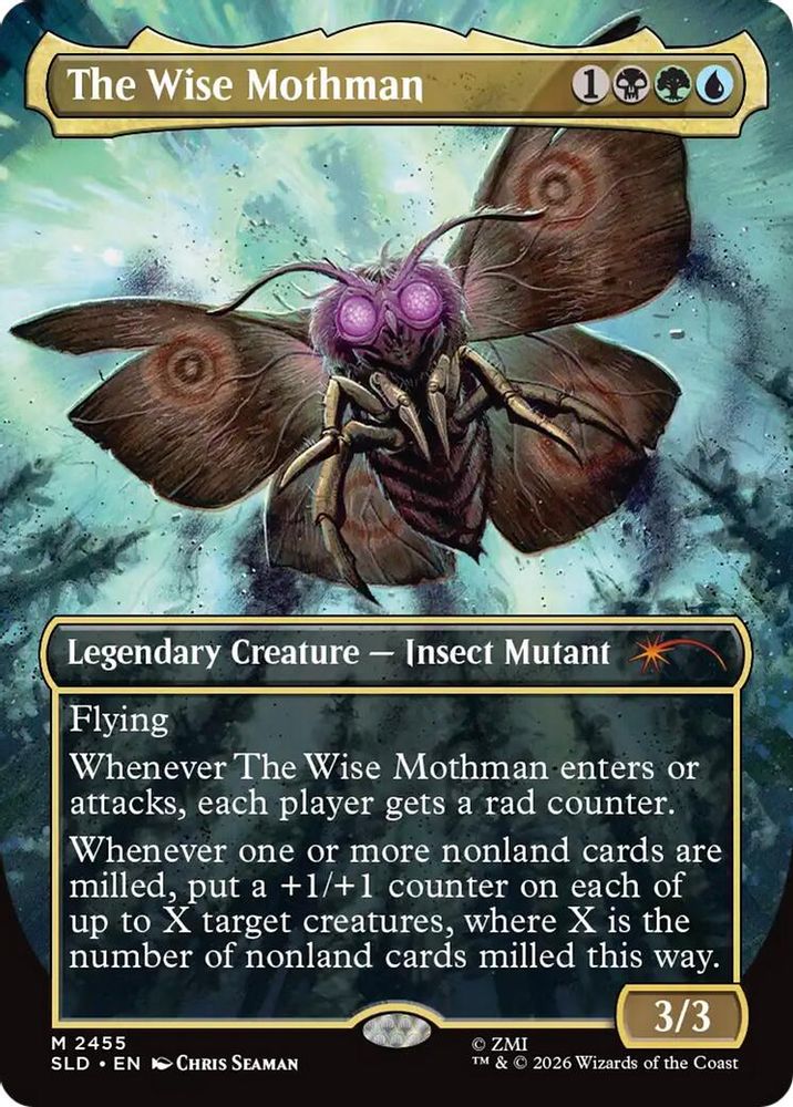 The Wise Mothman · 2455 · SLD · Foil