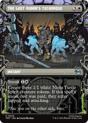 The Last Ronin's Technique (Showcase) · 223 · Teenage Mutant Ninja Turtles · Non-foil