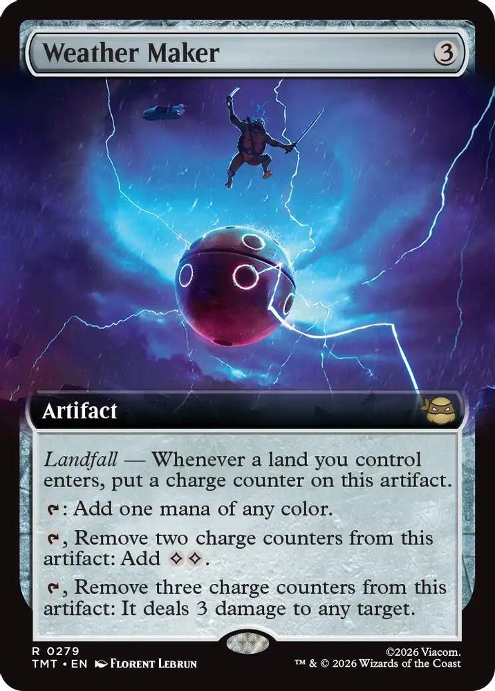 Weather Maker (Extended Art) · 279 · Teenage Mutant Ninja Turtles · Non-foil