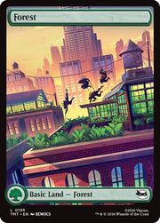 Forest (0195) · 195 · Teenage Mutant Ninja Turtles · Non-foil