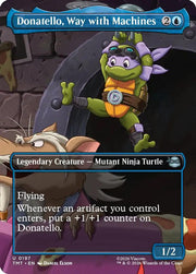 Donatello, Way with Machines (Borderless) · 197 · Teenage Mutant Ninja Turtles · Non-foil