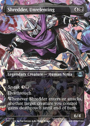 Shredder, Unrelenting (Borderless) · 210 · Teenage Mutant Ninja Turtles · Non-foil