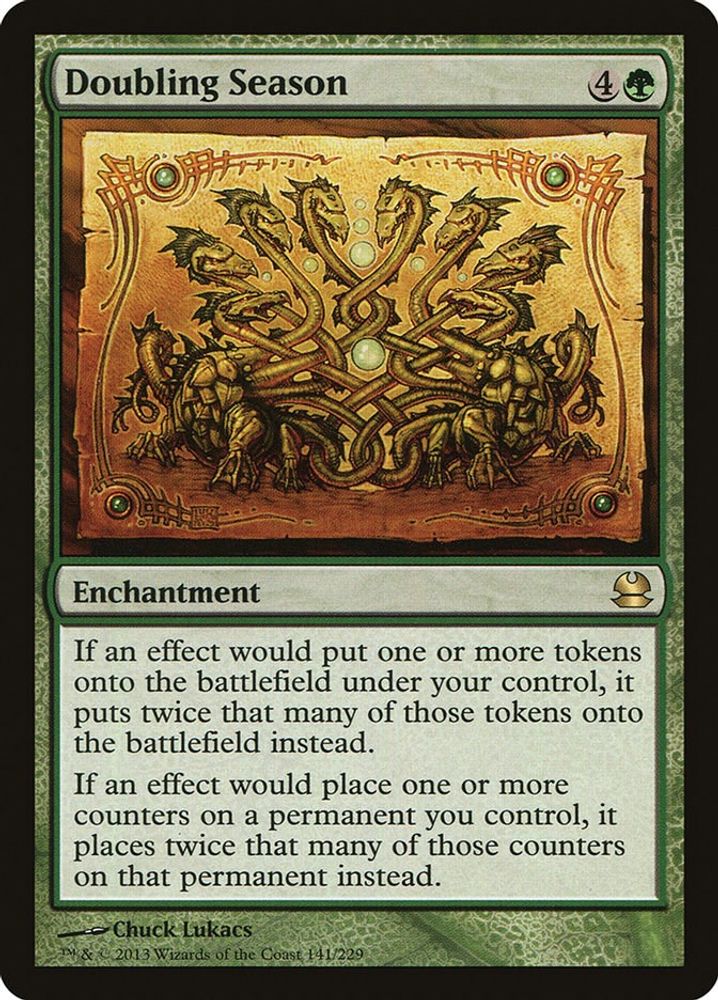 Doubling Season · 141 · MMA · Non-foil