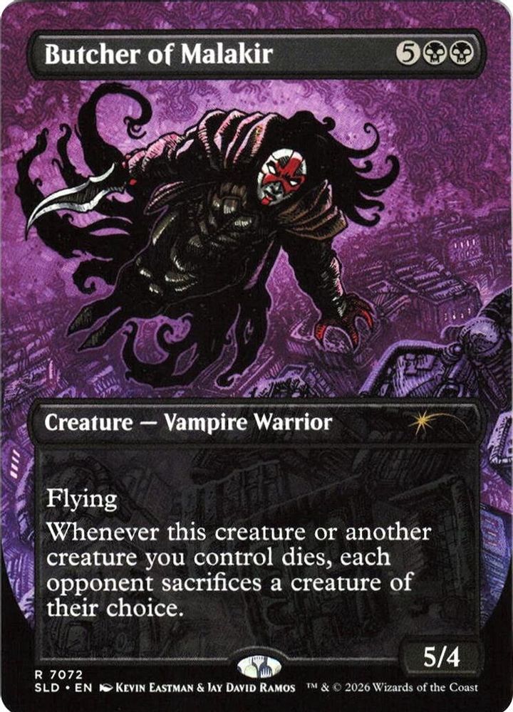 Butcher of Malakir (7072) · 7072 · SLD · Foil