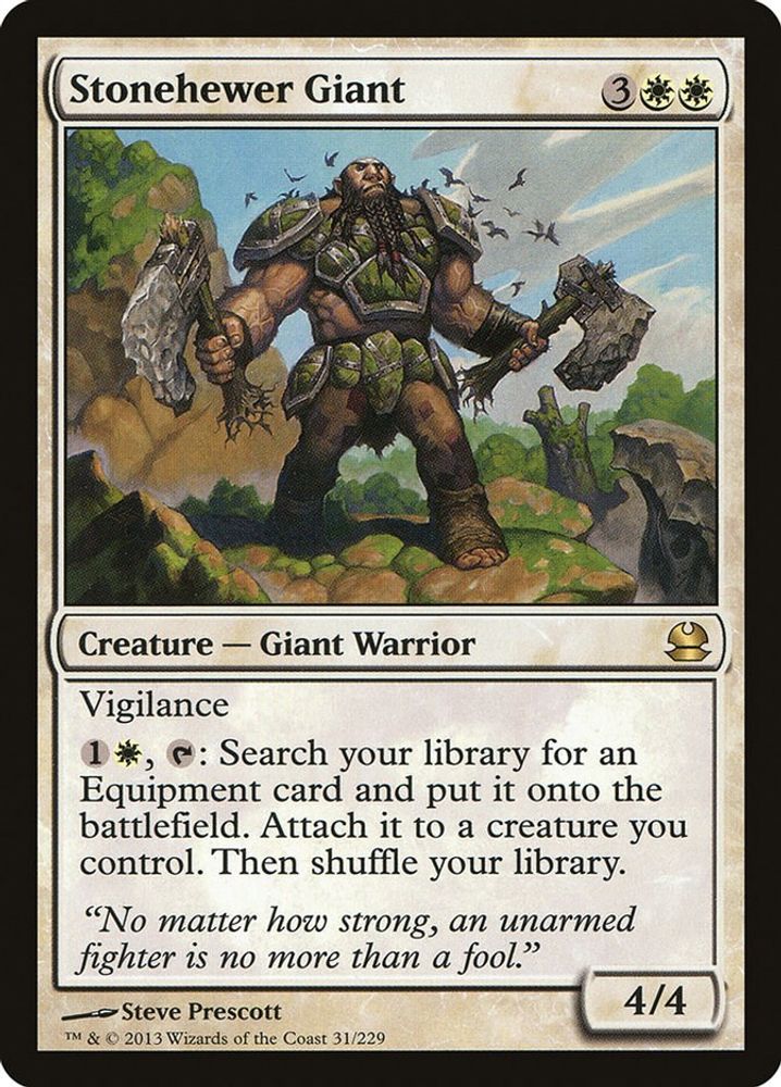 Stonehewer Giant · 31 · Modern Masters · Non-foil