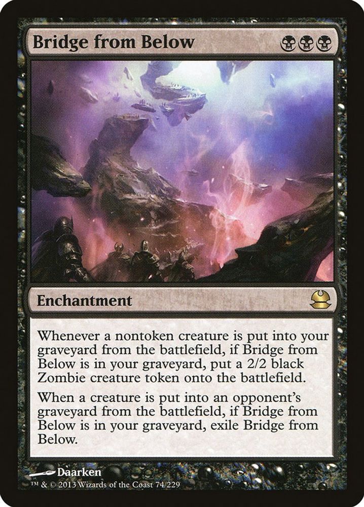 Bridge from Below · 74 · MMA · Non-foil