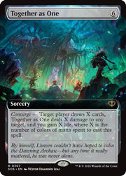 Together as One (Extended Art) · 307 · Secrets of Strixhaven · Non-foil