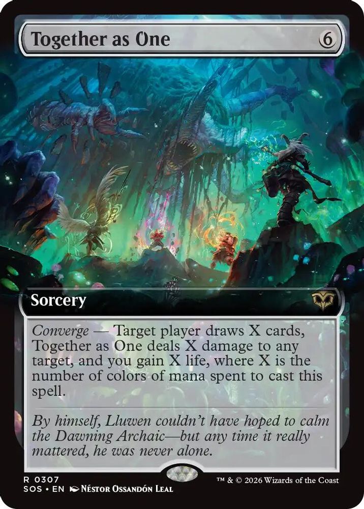 Together as One (Extended Art) · 307 · Secrets of Strixhaven · Non-foil