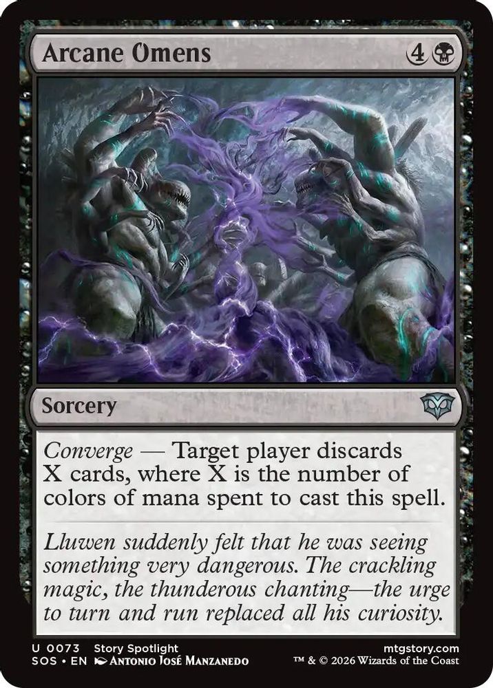 Arcane Omens · 73 · Secrets of Strixhaven · Foil