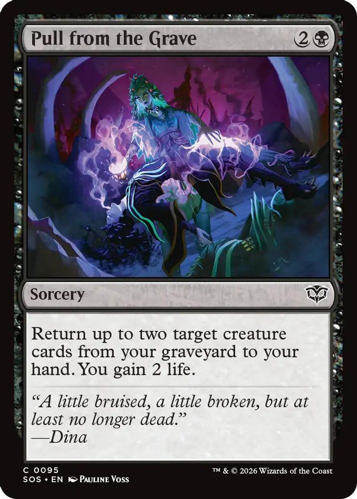 Pull from the Grave · 95 · Secrets of Strixhaven · Foil