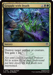 Grapple with Death · 192 · Secrets of Strixhaven · Non-foil