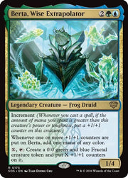 Berta, Wise Extrapolator · 175 · Secrets of Strixhaven · Foil