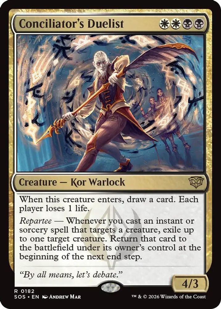 Conciliator's Duelist · 182 · Secrets of Strixhaven · Non-foil